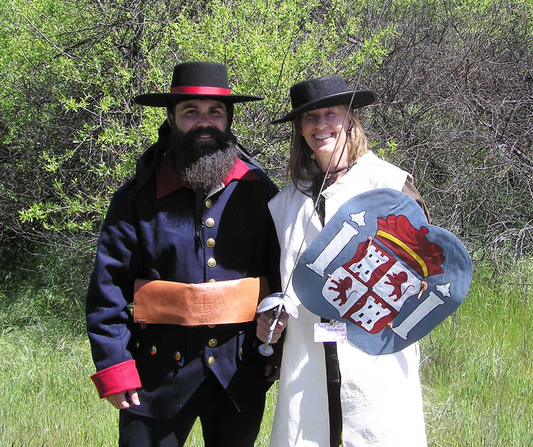 Miguel  Marques (NPS Anza Interpretive Specialist) and Jonalee Instenes (ASIP Coordinator)